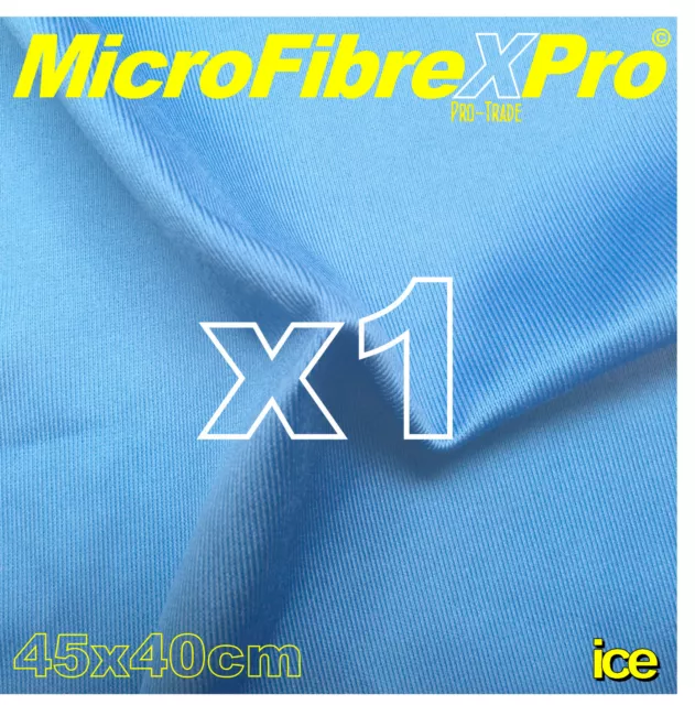 Professional Large Microfibre Glass Cloth Mirror Window Cleaning Polish