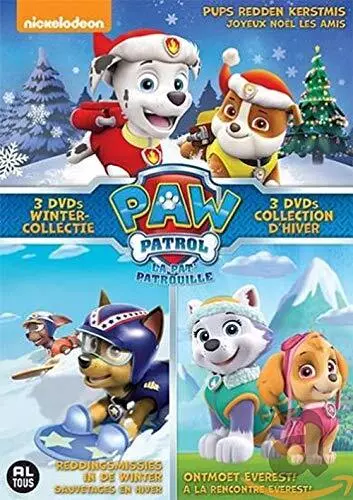 Coffret 4 DVD Pat Patrouille (durée 5h42) - Dessin animé pour
