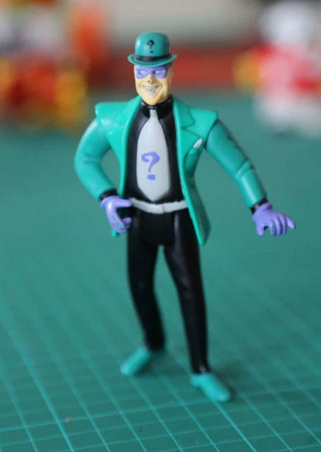 Kenner Riddler VINTAGE DC COMICS Batman Animated Series 1993 Riddler Action Figure ...