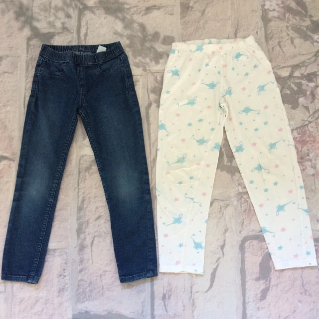Pacchetto vestiti per bambina 5-6 anni tutto in una notte jumpers top leggings abito 11