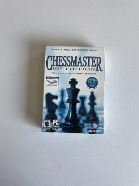 Ubisoft Chessmaster 10th Edition (Rated E) Windows 98 / ME / XP - 3 CD Disc  Set