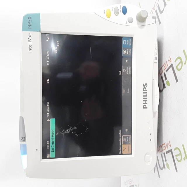 Philips Healthcare IntelliVue MP50 - M8004A Patient Monitor