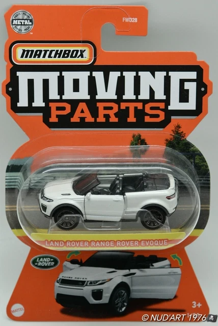 MATCHBOX LAND ROVER Range Rover Evoque 2022 1 50 Moving