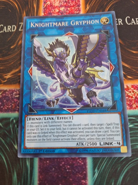 Yugioh Marshmallon Yu-Gi-Oh! Japanese Card  FLOD-JP048 Knightmare Gryphon  (Ungraded, Lightly Played) Zoa Yugioh