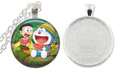 ¡1 collar bisel Doraemon y Nobita!