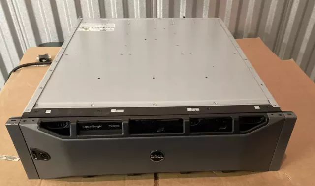 Dell EqualLogic PS4000X 16x 600GB 10K SAS PS4000 Iscsi San Rangement Système