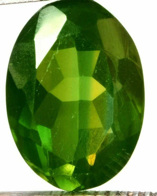 13.40 Cts. Natural Brazilian Bi-Color Tourmaline Oval Shape Certified Gemstone