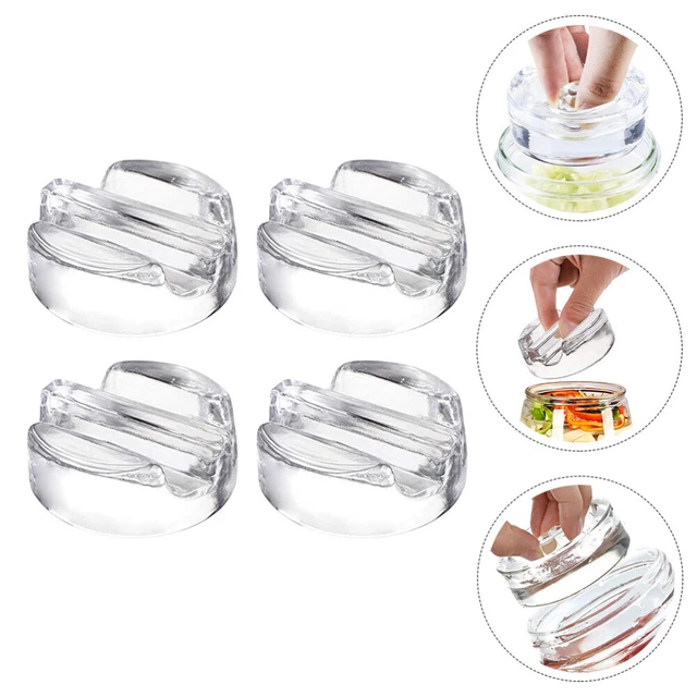 4 Pcs Di Fermentazione Vetro Kit Inscatolamento Copertina