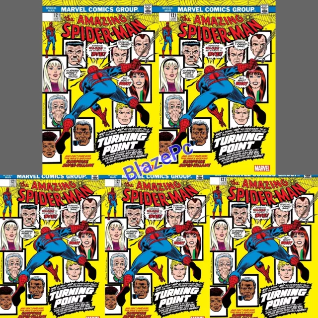 Amazing Spider-Man #121 Facsimile Variant Bundle Options Marvel 2023 NM