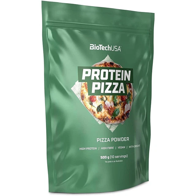 (25,80 EUR/kg) Biotech USA Protein Pizza 500 g Proteína Comida Fitness