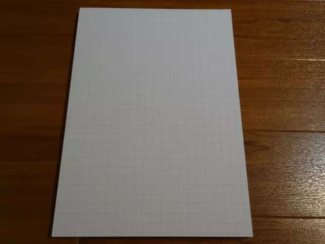 Kariertes Papier Block A4 Größe  Kanzlei Papier  Kanzleibogen A4 kariert 80G