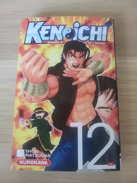 Manga KEN ICHI Saison 2 Tome 12 Les Diciples De L'ombre  Kurokawa