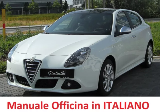 Alfa Romeo GIULIETTA (2010/2020) Manuale Officina Riparazione ITALIANO