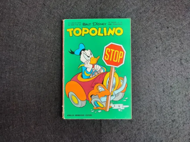 TOPOLINO LIBRETTO Nr. 215 Ed. Mondadori 1959 ***