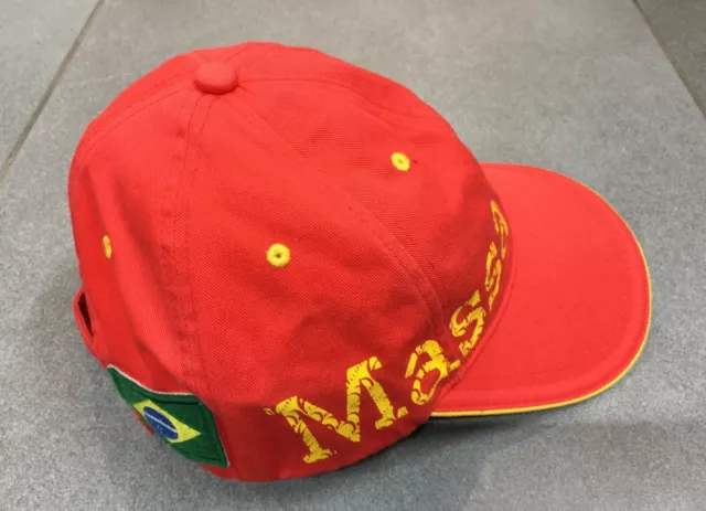 Official Cap F1 Formula 1 Formula 1 Ferrari Puma Massa Brazil Rare 2