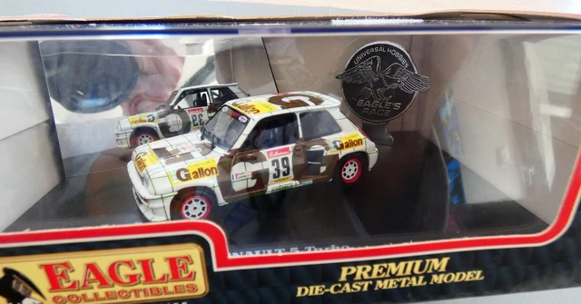 Eagle 1/43 Gallion Renault 5 Turbo No. 39 Car 1982 Tour De