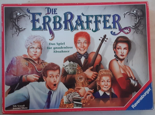 DIE ERBRAFFER von Ravensburger - Das Spiel für gnadenlose Absahner