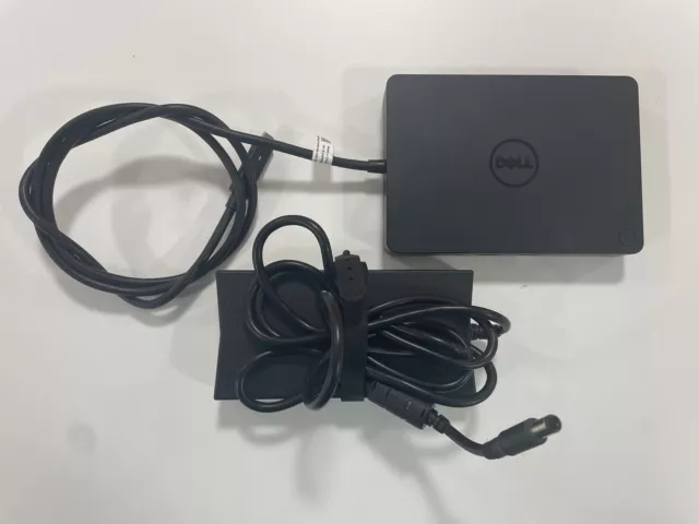 Dell WD15 Docking Station USB-C 130w Psu Displayport Mini/hdmi/vga Laptop