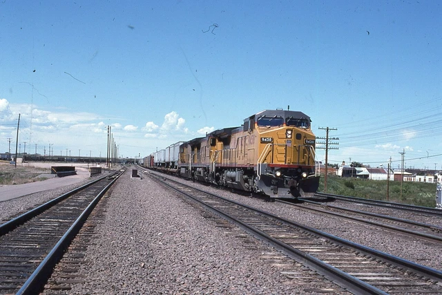 ORIGINAL TRAIN SLIDE Union Pacific #9458 06/27/1993 £3.48 - PicClick UK