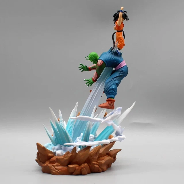25CM DRAGON BALL Z Son Goku Piccolo figura Anime Figure Battle Goku Vs Piccolo P EUR 54,98