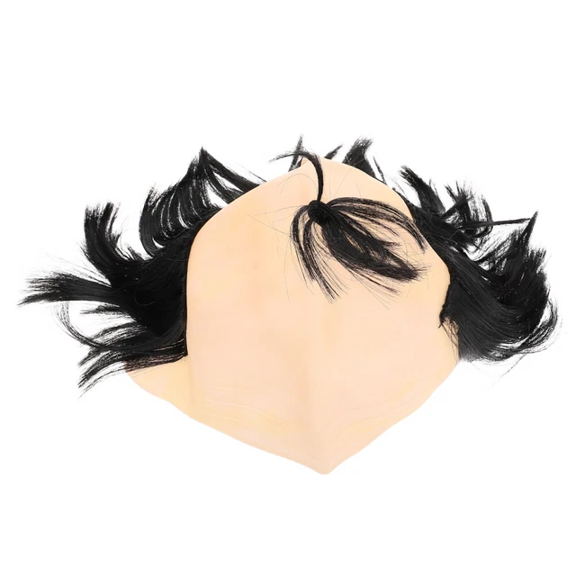 PARXITN Joker Perücke Dunkelgrün - Synthetisch Kurz Lockig Für Cosplay