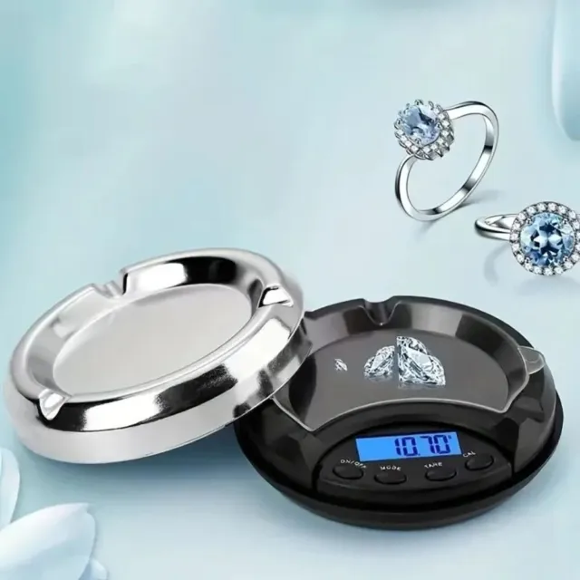 Mini Scale 500g/300g/200g/100g X 0.01g /0.1g Accuracy Electronic Digital  Precision Jewelry