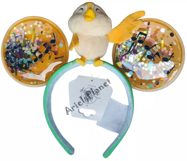 Disney Parks Mickey & Minnie Mouse Chuuby Runaway Railway Ears Headband