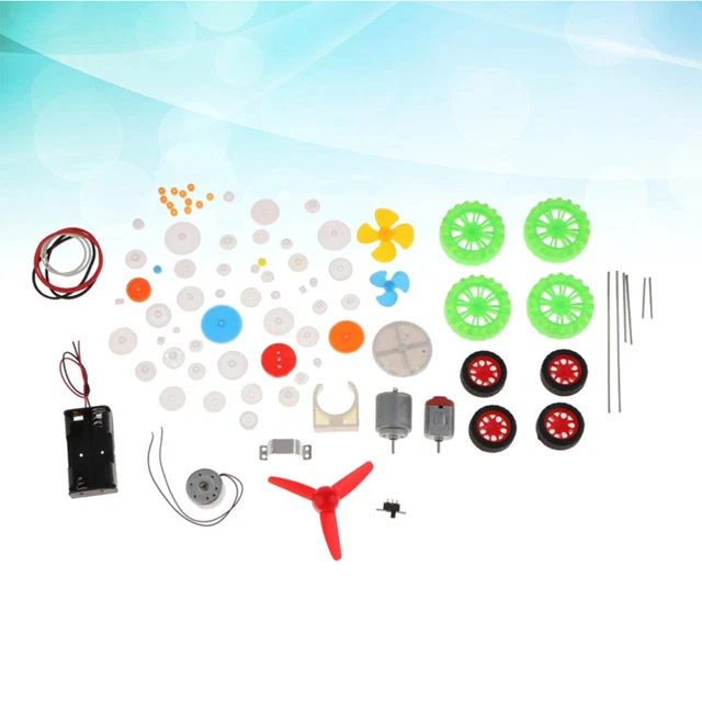 69 Pcs Mechanisches Modell Getriebemotor Ausrüstungstasche Spielzeug