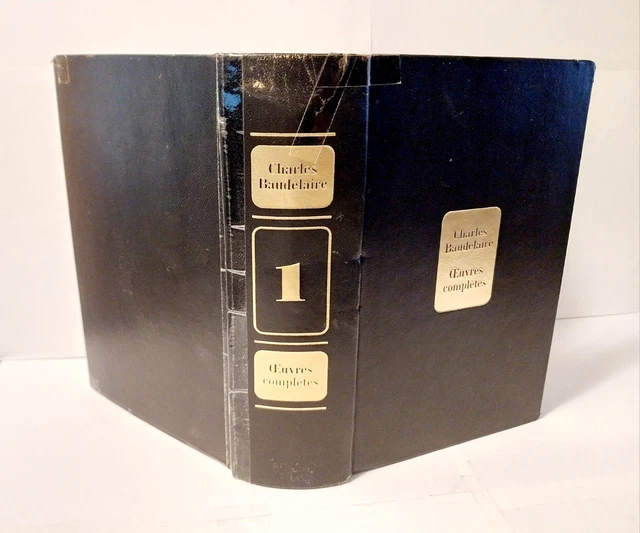 OEUVRES COMPLETES DE CHARLES BAUDELAIRE éditions CREMILLE 2/2