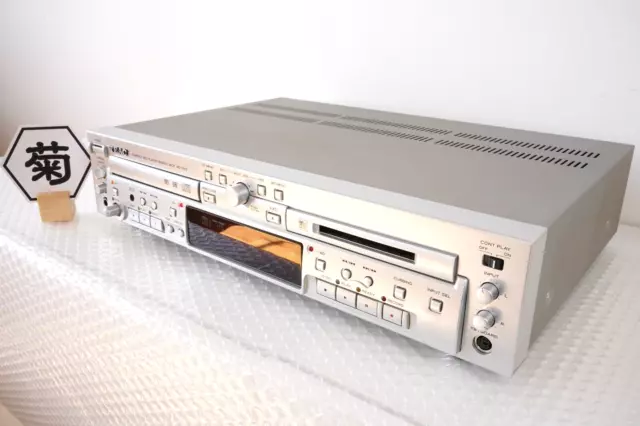 TEAC MD-70CD-S CD Player/MD Recorder Silver from Japan Working No Remote Control 2