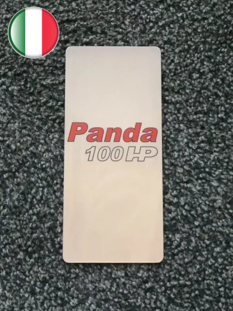 Tuning Pedana Poggiapiede Poggiapiedi Acciaio Fiat Nuova Panda 100 Hp Stampa Uv