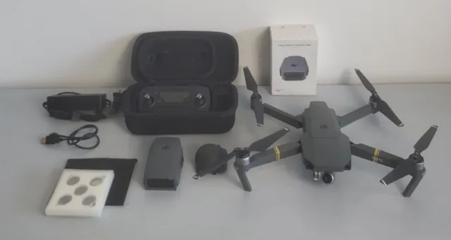 DJI Mavic Pro Drone Bundle *W/ 2x Batteries, Cases, New Lenses ETC*