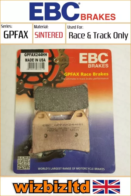 Ducati Multistada 1200 Standard Edition 2010-2011 [EBC GPFAX Front Brake Pads]