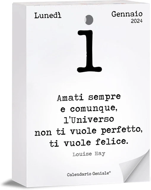 Calendario Geniale 2024. L'Originale. Il Primo Con Bonus Digitali. Idea Regalo.