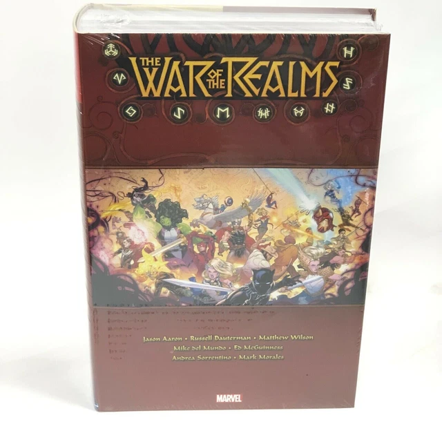 War of The Realms Omnibus Dauterman Cover New Marvel Comics HC Hardcover Sealed