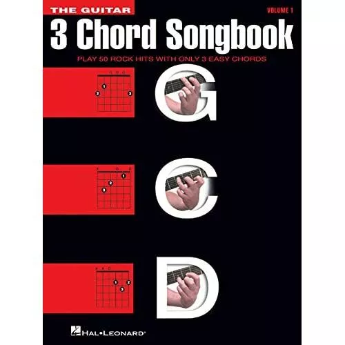 The Guitar 3 Chord Songbook: Melody/Lyrics/Chord Frames - Paperback NEW Corporat