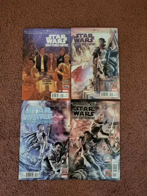 Star Wars Shattered Empire #1 2 3 4 Marvel Comics Greg Rucka Marco Checchetto