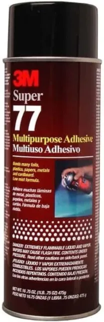 3M Super 77 Multipurpose Spray Adhesive - 24oz