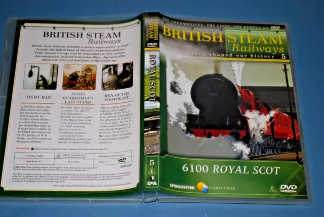 British Steam Railways - Royal Scot - DVD DeAgostini No 5