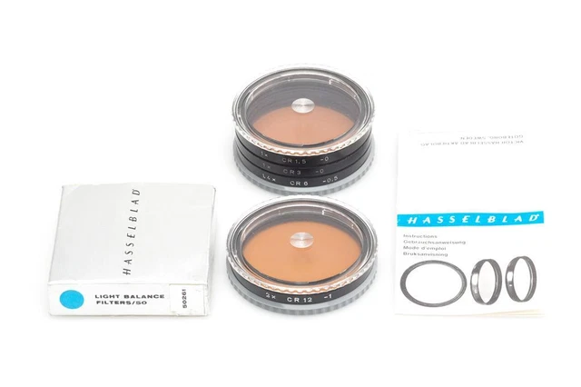 Hasselblad B50 Filter Set Light Balance CR 1.5 3 6 12 (1700945854)