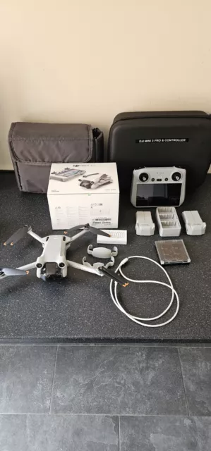 DJI Mini 3 Pro Camera Drone (with RC Remote) Plus Hardcase And Accessories