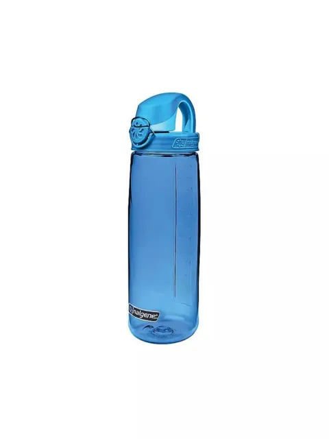Nalgene Trinkflasche OTF Sustain Slate w/Glacial Blue 650 ml