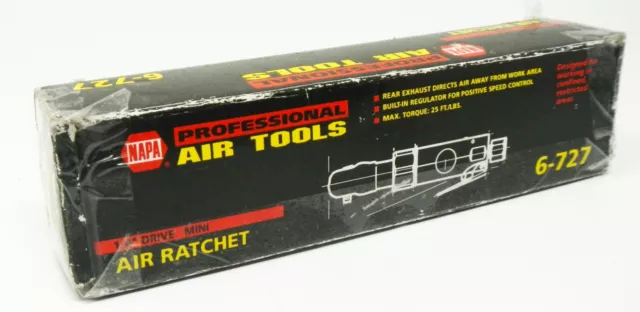 NAPA 6-727 Professional Air Tools 1/4" Drive Mini Air Ratchet 5