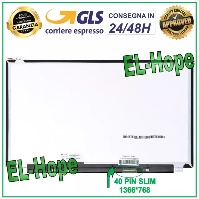 Display Lcd Per Acer Aspire V5-531 Ms2361 15.6" 40 Pin Slim 1366*768 Schermo Hd