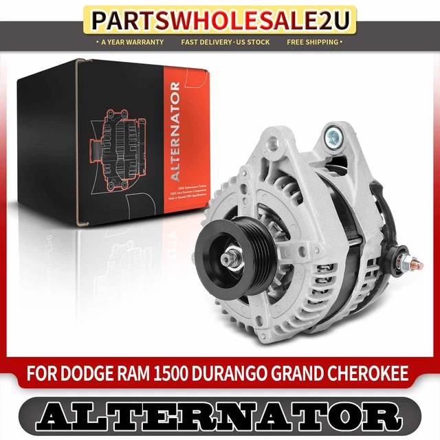 ALTERNATOR FOR JEEP Grand Cherokee Dodge Ram 1500 Durango 136A 12V CW 6