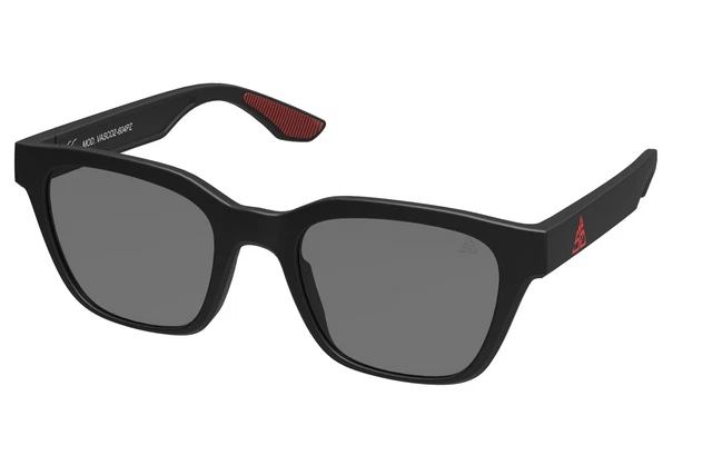 Saraghina Occhiali da Sole VASCO2  604PZ Nero satinato Nero grigio Unisex