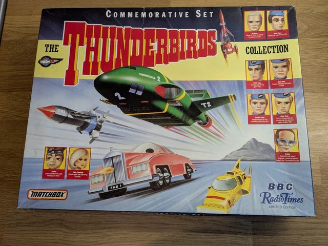 Coffret Véhicules Thunderbirds N°6 – Bandai Japan 1992 – Neuf En Boîte