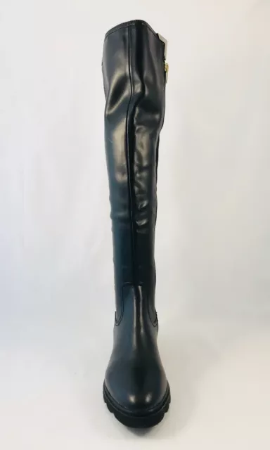 Marc Fisher Felissa Black Tall Knee High Riding Boots Size 5.5 2