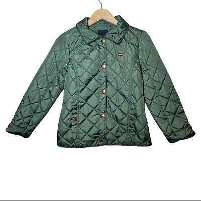 Tommy Hilfiger Girls 8-10 Quilted Puffer Jacket Green