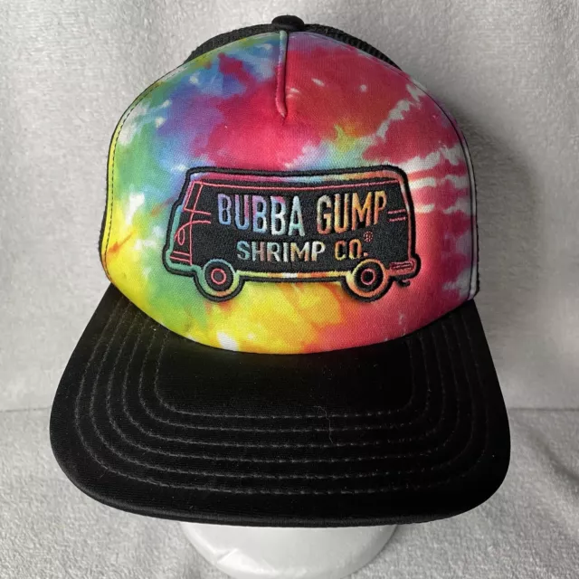 Bubba Gump Shrimp Co Forrest Gump Hat Cap Multi Color Snapback Mesh Trucker Mens